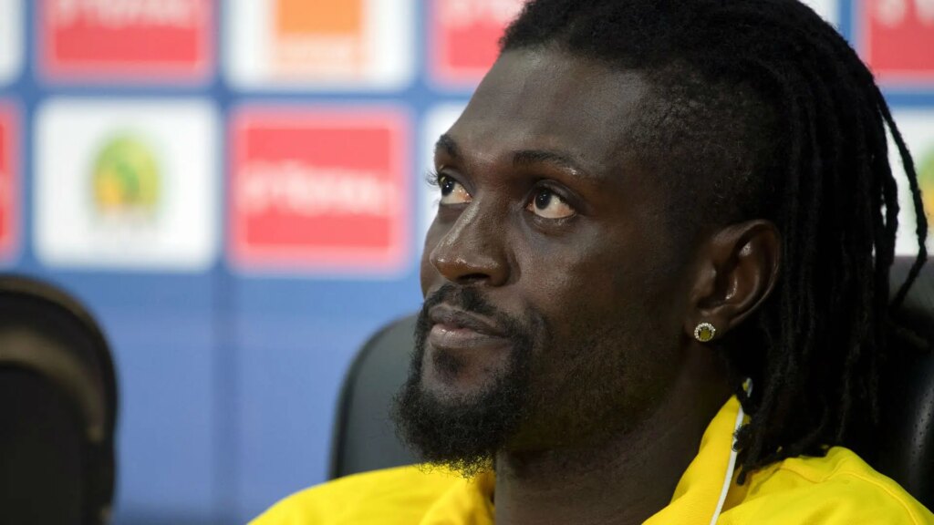 You're not among world-class defenders - Emmanuel Adebayor blasts Carragher over AFCON comments