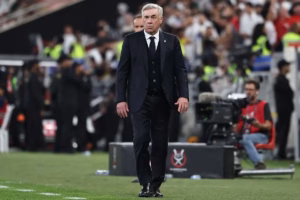 Champions League: Angry Ancelotti removes Vinicius as Real Madrid's penalty talker