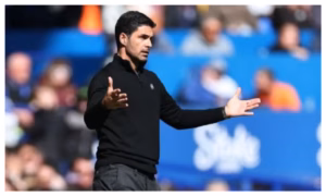 EPL: I've seen it 15 times - Arteta slams referee over penalty to Everton