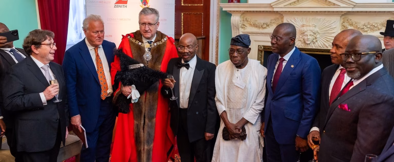 Godfather of Banking, Jim Ovia, admitted to The Freedom of The City of London