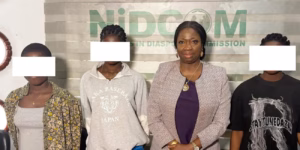 Nigerian girls rescued from sex trafficking in Ghana