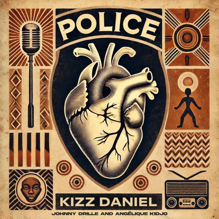 'Police': Kizz Daniel eyes Grammy with collaboration with Angelique Kidjo, Johnny Drille