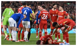 Premier League releases statement on red card controversy as Liverpool defeat Everton