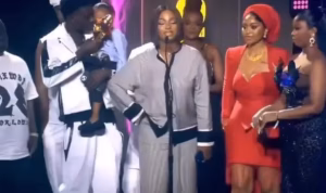 Reactions As Mohbads Widow Son Receive Singers Posthumous Award At 300x178