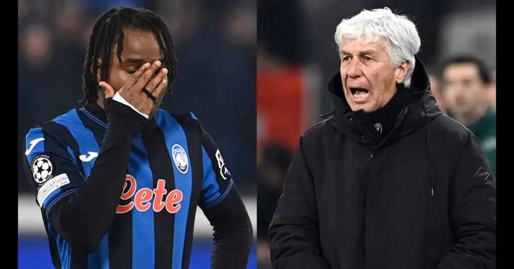 Serie A: Atalanta boss Gasperini admits error in Lookman's substitution vs Lazio