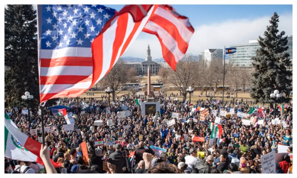 US tariffs: Anti-Trump protests spread across European cities