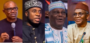 2027: APC frets as Atiku, Obi, Amaechi, El-rufai, others unite against Tinubu