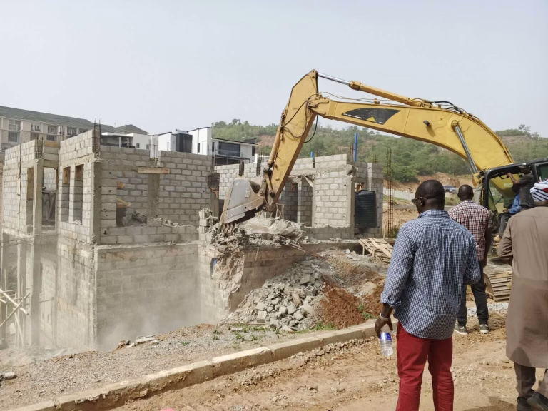 FCTA orders demolition of 24 storey buildings built on waterway — Daily Nigerian