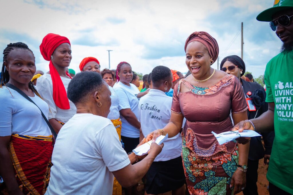 Soludo's wife disburses empowerment fund to over 1,000 petty traders