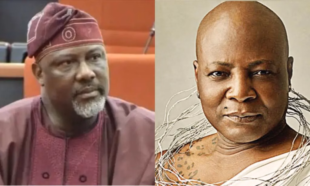 Charly Boy's destiny inside freezer - Dino Melaye fires back over attack on him [VIDEO]