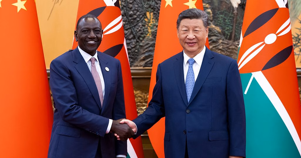 Ties between China and Kenya "upgraded to a new level", say leaders during Ruto's state visit