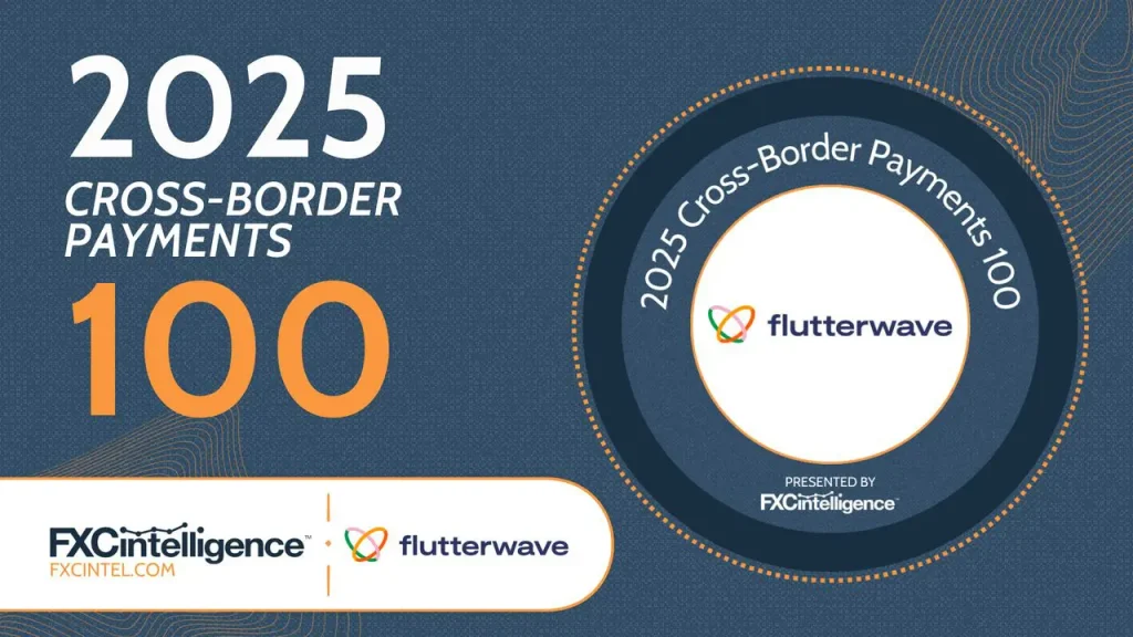 Flutterwave again named on FXC Top 100 Cross-Border Payment Companies list