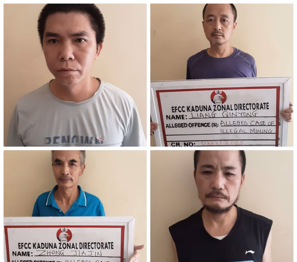 4 Chinese nationals bag 20 years in prison over illegal mining in Plateau — Daily Nigerian