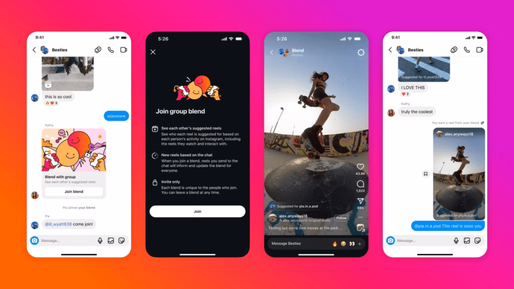 How to use Instagram Blend, Meta's new Reels feature