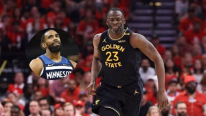 $20,750,000 Timberwolves star Mike Conley boldly calls out Draymond Green for choking people ahead of West semis. (Image Credit: Getty)