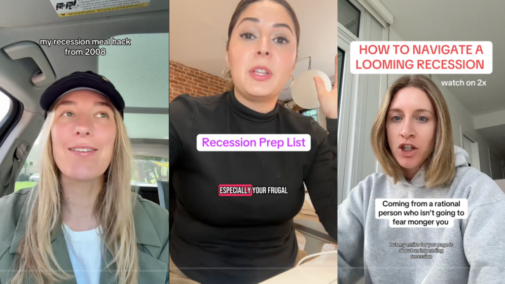 TikTok creators are sharing their 'recession hacks'