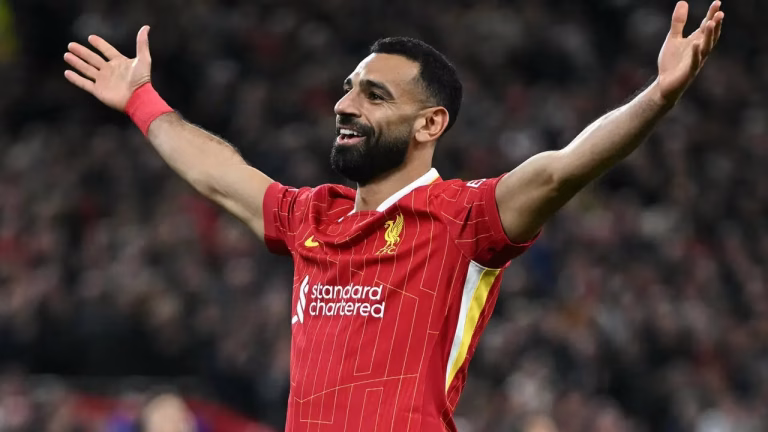EPL: Salah welcomes De Bruyne to Liverpool