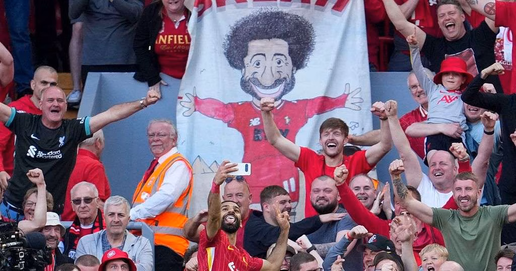 Hat trick for Salah as he wins 'Footballer of the Year' for a third time