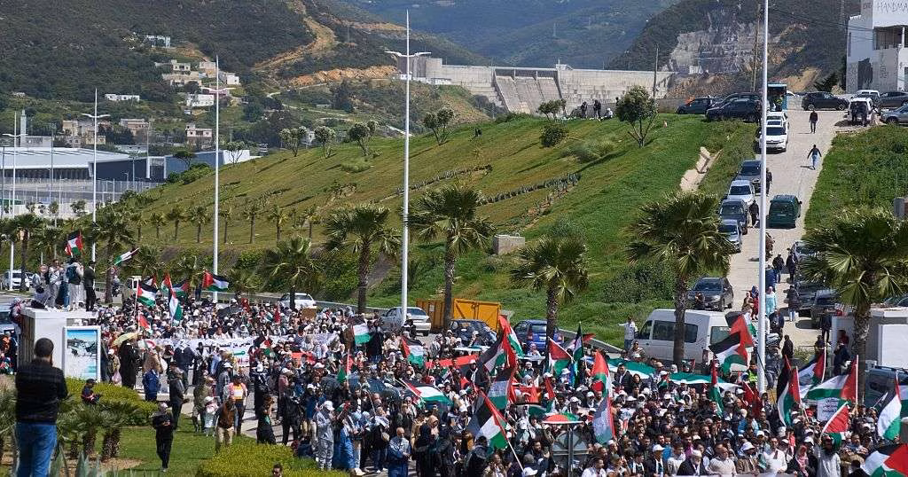 Protesters want Morocco to sever ties with Israel, target strategic ports
