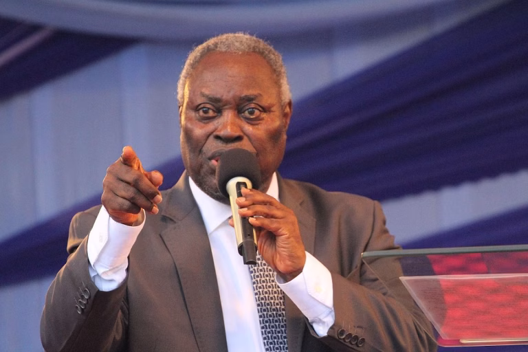 Pastor Kumuyi reveals he's on revenge mission against devil after wife's death