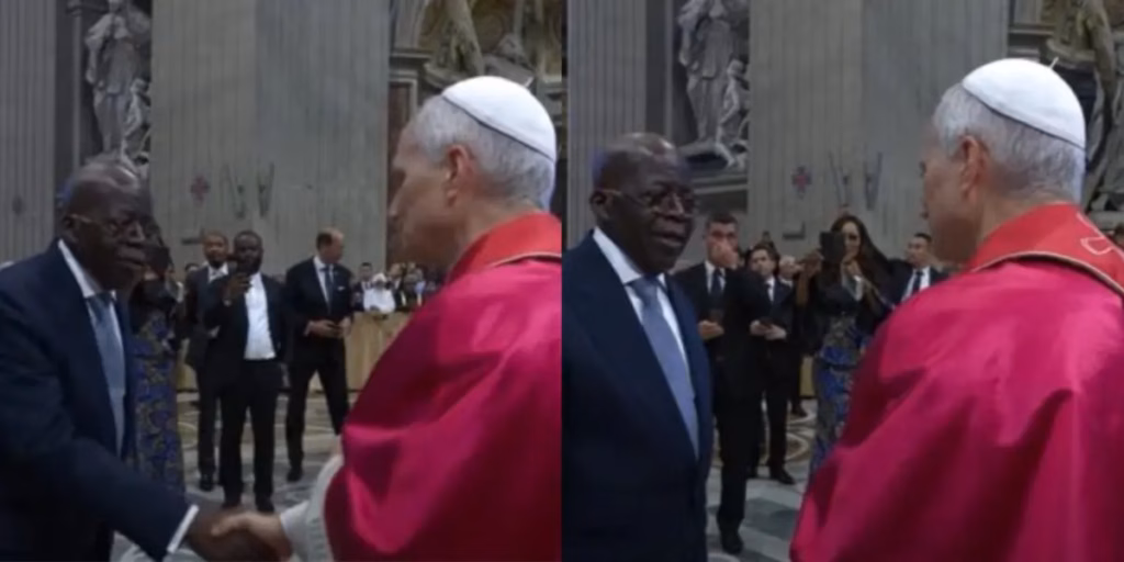 Tinubu meets Pope Leo XIV in Rome (PHOTOS)