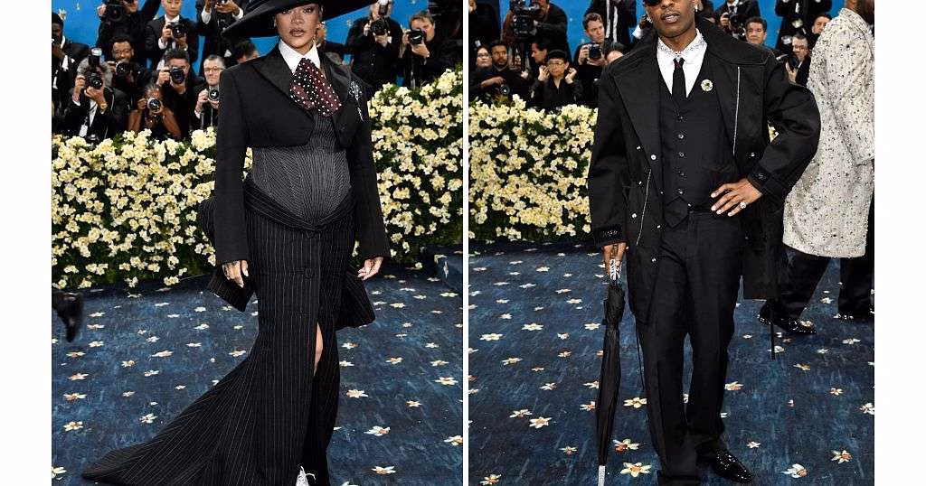 Singer Rihanna stuns with baby bump at Met Gala, third pregnancy confirmed