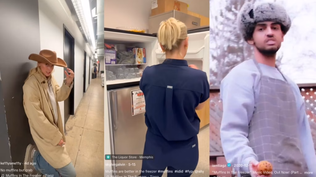 The 'muffins in the freezer' TikTok trend is Vine silliness revisited