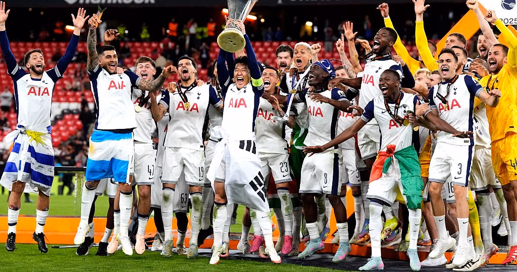 Spurs beat Man United for Europa League title to end long trophy drought