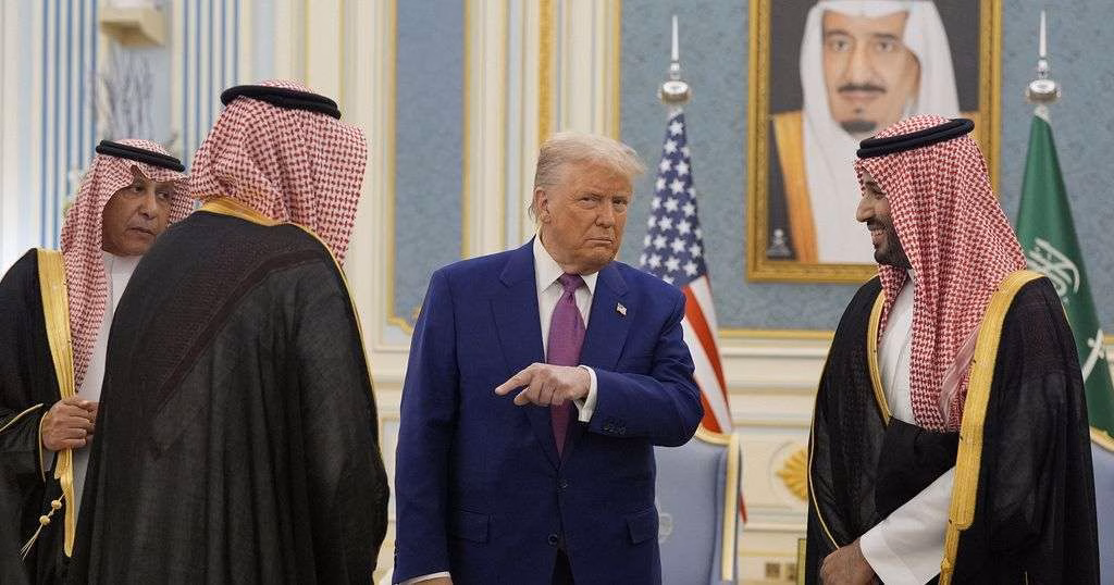 Trump, Saudi crown prince sign a host of agreements