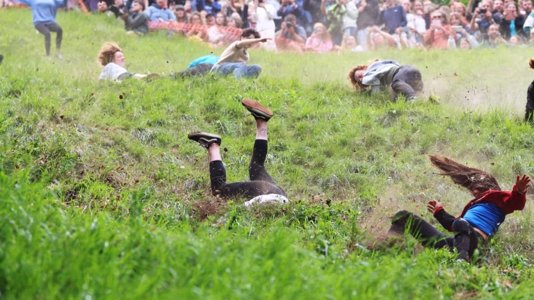 Cheese rolling 2025: The internet reacts to the brutal annual race