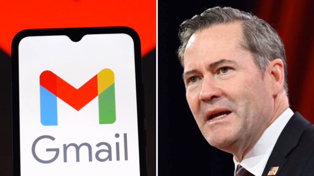 Waltz and staff reportedly used Gmail for official U.S. government business, raising security issues