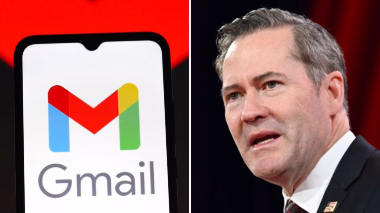 Waltz and staff reportedly used Gmail for official U.S. government business, raising security issues