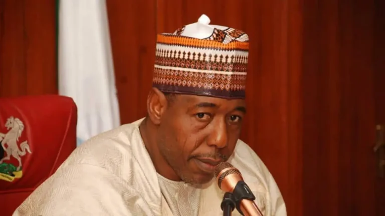 2027: It's a rude embarrassment — Tinubu's group blames Zulum for fracas at the APC zonal meeting