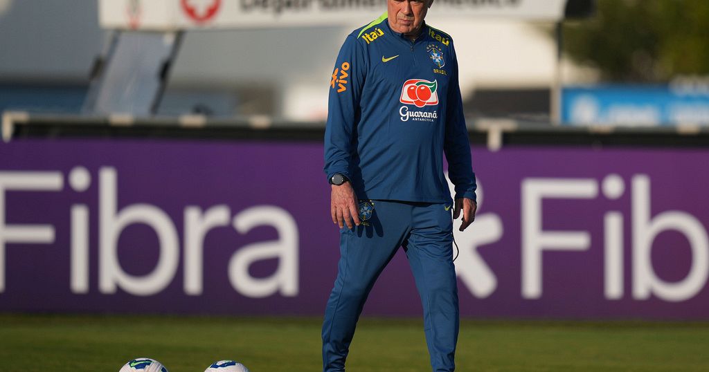 Ancelotti whips Brazil into shape ahead of Ecuador showdown