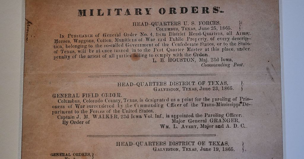 Americans prepare for Juneteenth celebrations, marking the emancipation of enslaved people