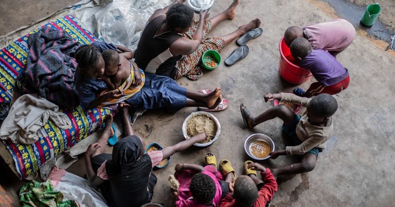 UN humanitarian chief visits families in North Kivu displaced by M23 rebels