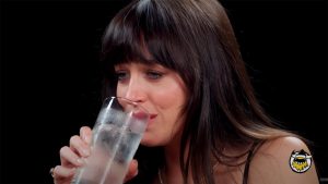 Dakota Johnson Takes On Hot Ones Spicy Wing Challenge 300x169
