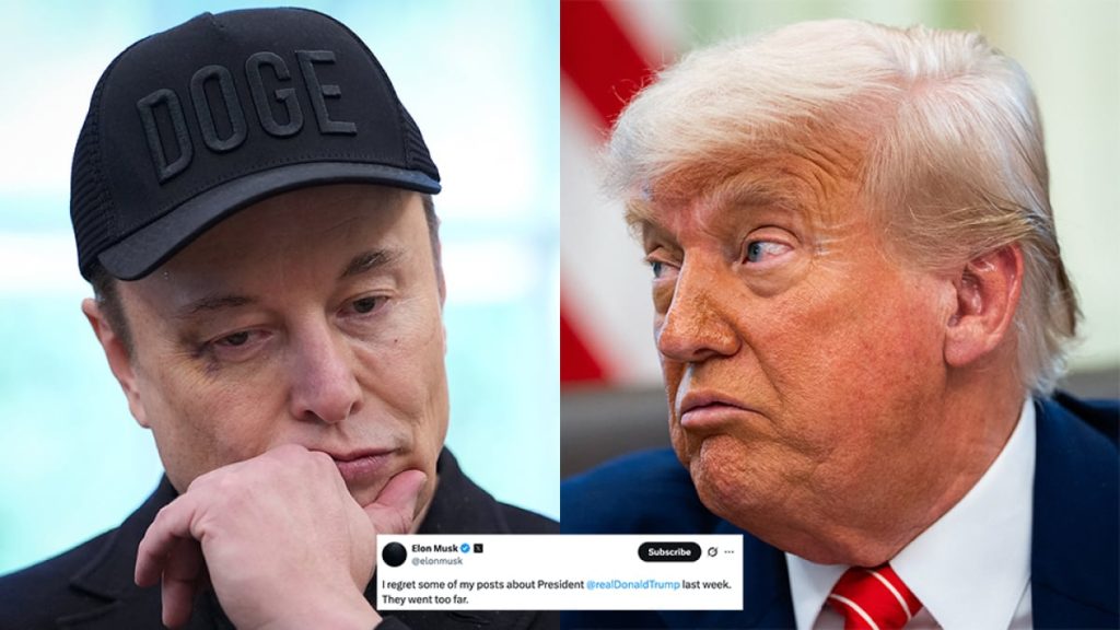 Elon Musk on X: 'I regret some of my posts' about Trump