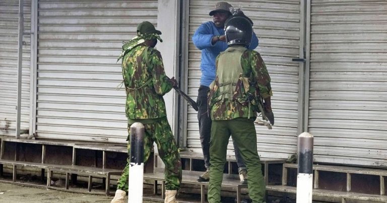 Kenyan police officer arrested for shooting unarmed man in the head