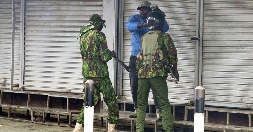 Kenyan police officer arrested for shooting unarmed man in the head