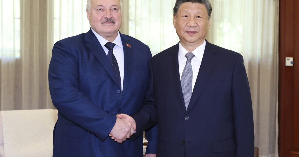 Chinese president hails Belarus as a 'true friend'