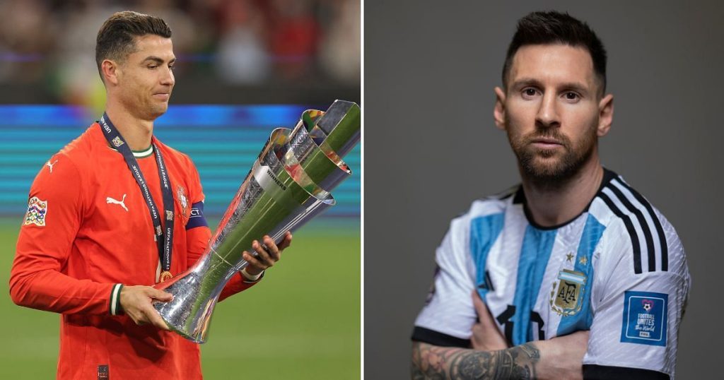 L to R; Cristiano Ronaldo and Lionel Messi (All images sourced from Getty)