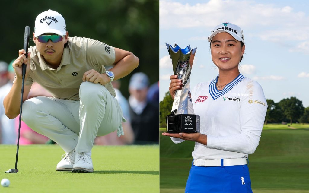 Minjee Lee and Min Woo Lee( via Getty)
