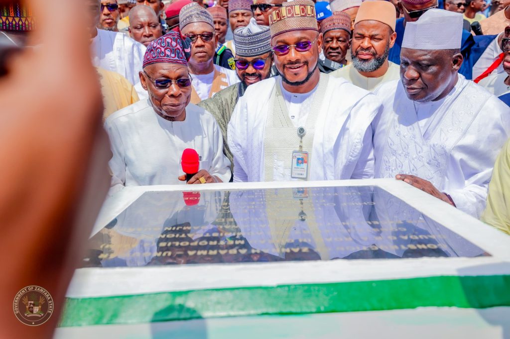 'I'm proud of you’, Obasanjo lauds Gov. Lawal over infrastructure strides in Zamfara — Daily Nigerian