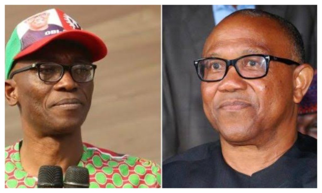Stop blackmailing Labour Party leadership - Abure warns Obi