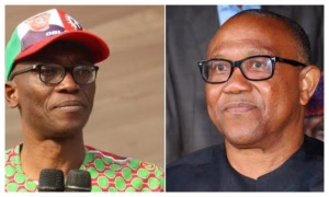 Stop blackmailing Labour Party leadership - Abure warns Obi