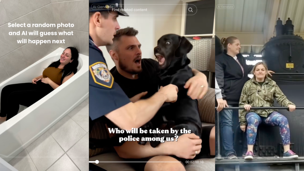 An absurd TikTok trend lets AI finish your photo