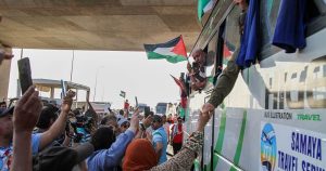 Land convoy leaves Tunisia for Gaza, in an effort to break Israel's siege