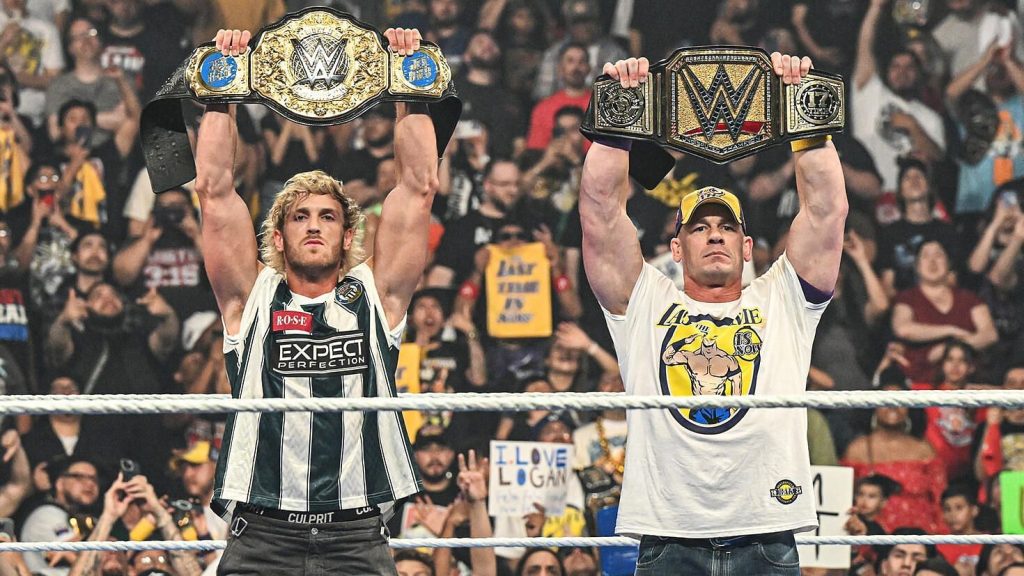 John Cena and Logan Paul closed out the show this week [Image: WWE.com]