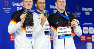Tunisia's Ahmed Jaouadi triumphs in 800m freestyle at championships
